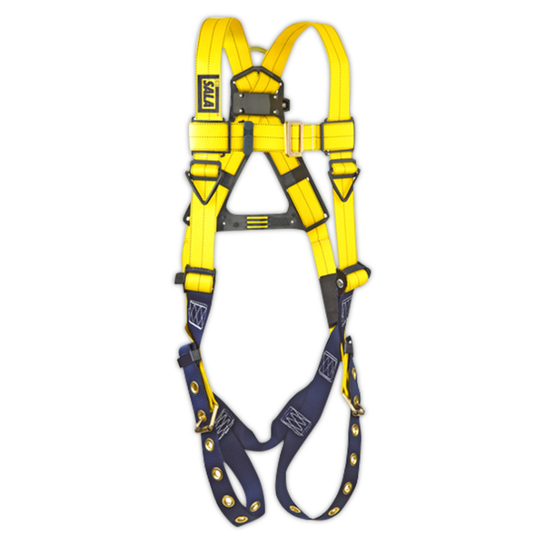 3M Delta Vest-Style Harness W/Back D-Ring And Tongue Buckle Leg Straps, Xl 1101252